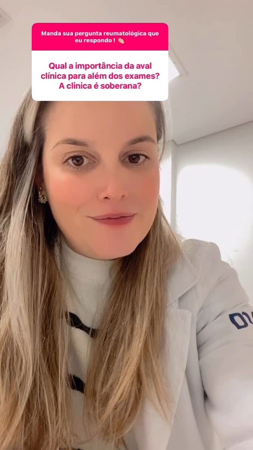 A CLÍNICA SEMPRE SOBERANA, ouvir o paciente ! Examinar o paciente  Não podemos dar mais importância aos exames de sangue , imagem do que ao que o paciente sente